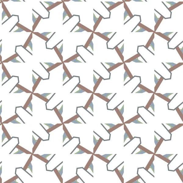 Patrón Vectores Sin Costura Textura Fondo Estilo Ornamental Geométrico — Vector de stock