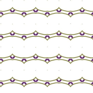 Dikişsiz geometrik süs vektör deseni. Soyut arka plan