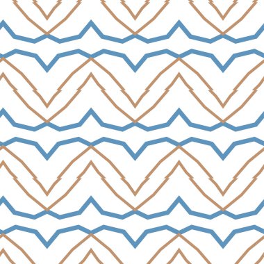 Dikişsiz geometrik süs vektör deseni. Soyut arka plan