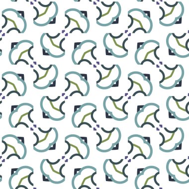 Kusursuz Vektör Deseni. Geometrik Süsleme Biçiminde Arkaplan DokusuName.