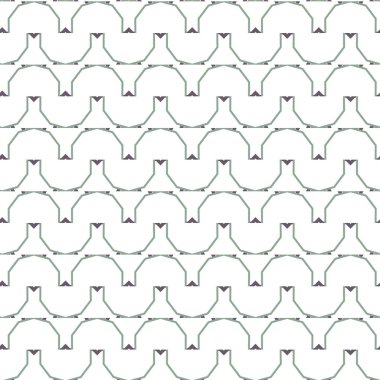 Kusursuz Vektör Deseni. Geometrik Süsleme Biçiminde Arkaplan DokusuName.