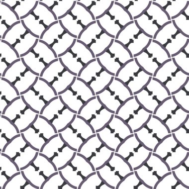 Kusursuz Vektör Deseni. Geometrik Süsleme Biçiminde Arkaplan DokusuName.