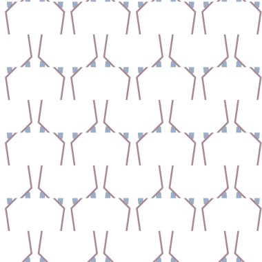 Kusursuz Vektör Deseni. Geometrik Süsleme Biçiminde Arkaplan DokusuName.