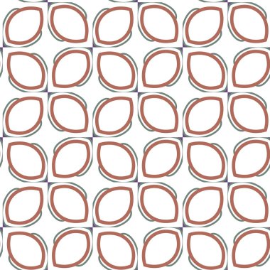 Kusursuz Vektör Deseni. Geometrik Süsleme Biçiminde Arkaplan DokusuName.