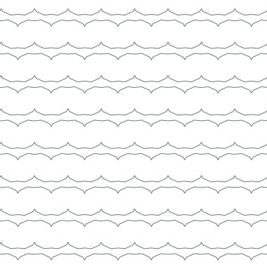Kusursuz Vektör Deseni. Geometrik Süsleme Biçiminde Arkaplan DokusuName.