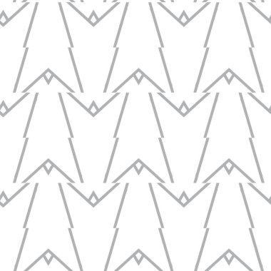 geometrik süsleme biçiminde kusursuz vektör deseni