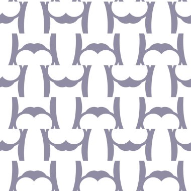 Geometrik süslemeli vektör deseni. Kusursuz tasarım dokusu.