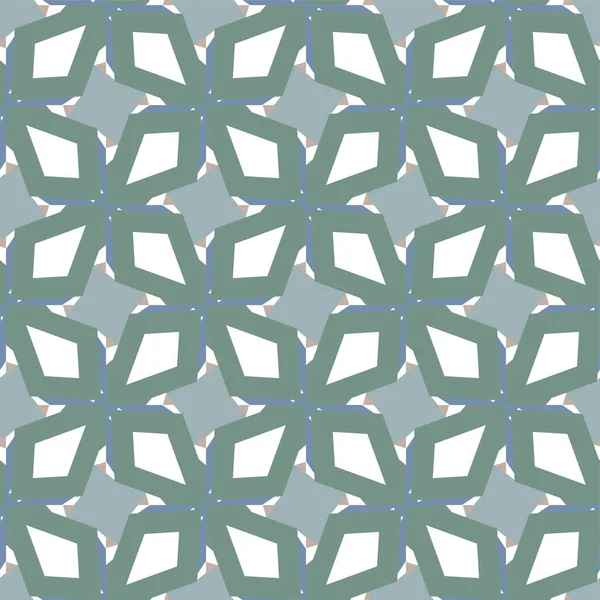 Geometrisches Ornamentales Vektormuster Nahtlose Design Textur — Stockvektor