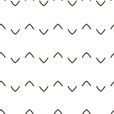 Dikişsiz geometrik süs vektör deseni. Soyut arka plan