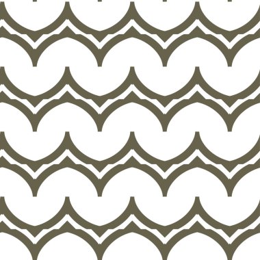 Dikişsiz geometrik süs vektör deseni. Soyut arka plan