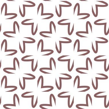 Dikişsiz geometrik süs vektör deseni. Soyut arka plan