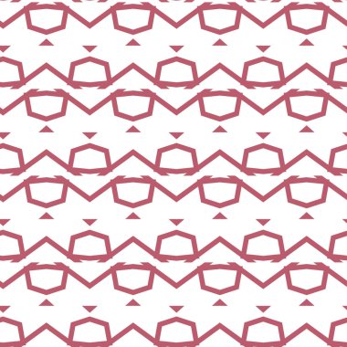 Dikişsiz geometrik süs vektör deseni. Soyut arka plan