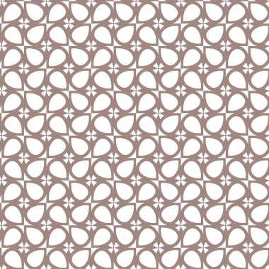 Dikişsiz geometrik süs vektör deseni. Soyut arka plan