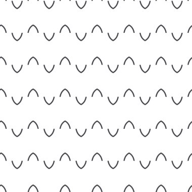 Geometrik süslemeli vektör deseni. Kusursuz tasarım dokusu.