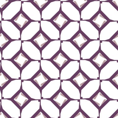 Geometrik süslemeli vektör deseni. Kusursuz tasarım dokusu.