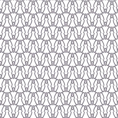 Geometrik süslemeli vektör deseni. Kusursuz tasarım dokusu.