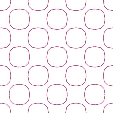 geometrik süsleme biçiminde kusursuz vektör deseni