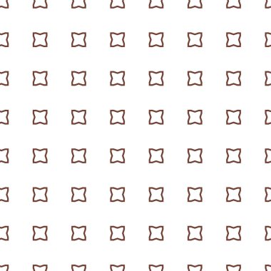 geometrik süsleme biçiminde kusursuz vektör deseni