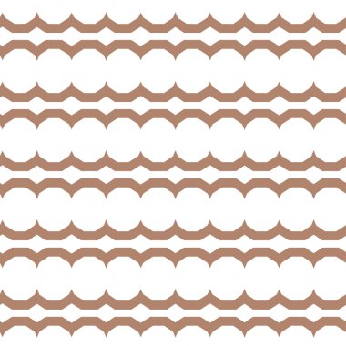 Dikişsiz geometrik süs vektör deseni. Soyut arka plan