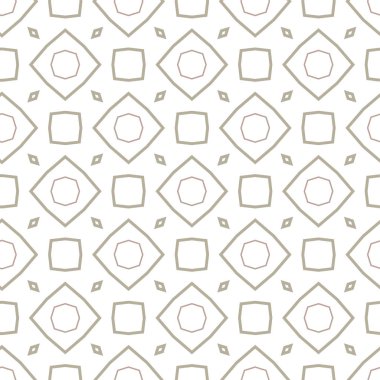 Kusursuz Vektör Deseni. Geometrik Süsleme Biçiminde Arkaplan DokusuName.