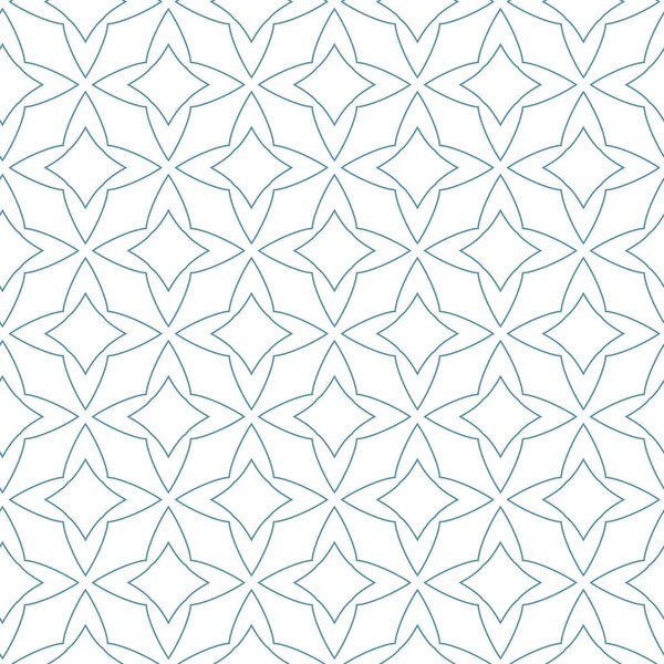 Seamless geometric ornamental vector pattern. Abstract background