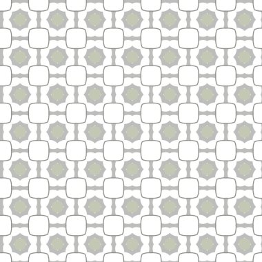 Geometrik süslemeli vektör deseni. Kusursuz tasarım dokusu.