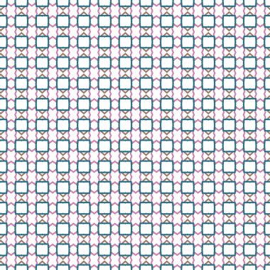 Geometrik süslemeli vektör deseni. Kusursuz tasarım dokusu.