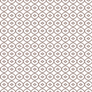 Geometrik süslemeli vektör deseni. Kusursuz tasarım dokusu.