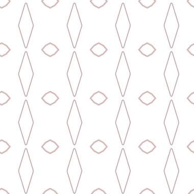 Geometrik süslemeli vektör deseni. Kusursuz tasarım dokusu.