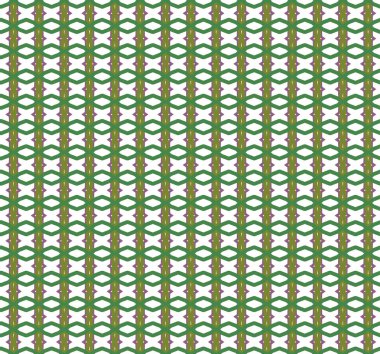 Geometrik süslemeli vektör deseni. Kusursuz tasarım dokusu.