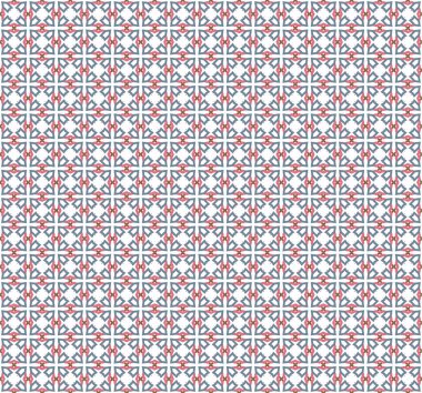 Geometrik süslemeli vektör deseni. Kusursuz tasarım dokusu.