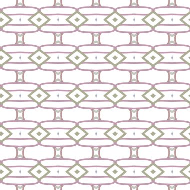 Dikişsiz geometrik süs vektör deseni. Soyut arka plan