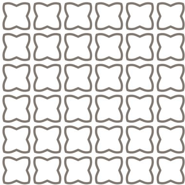 Dikişsiz geometrik süs vektör deseni. Soyut arka plan