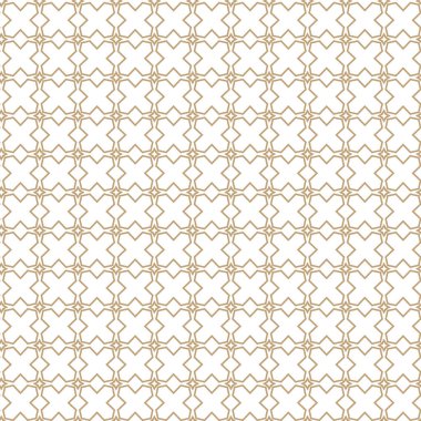 Dikişsiz geometrik süs vektör deseni. Soyut arka plan