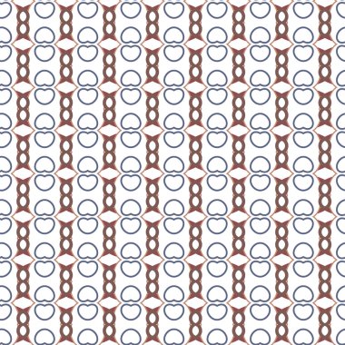 Dikişsiz geometrik süs vektör deseni. Soyut arka plan