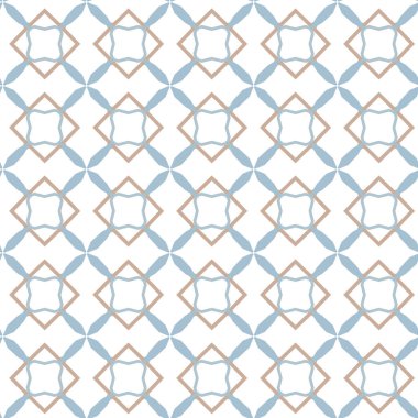 geometrik süsleme biçiminde kusursuz vektör deseni