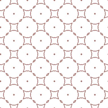 geometrik süsleme biçiminde kusursuz vektör deseni