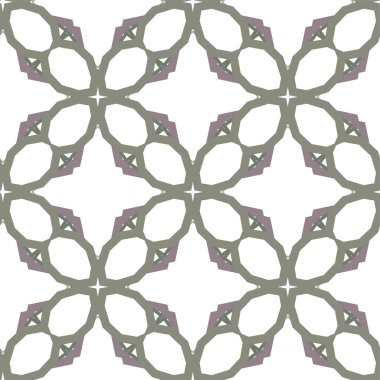 Kusursuz Vektör Deseni. Geometrik Süsleme Biçiminde Arkaplan DokusuName.