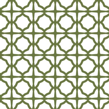 Kusursuz Vektör Deseni. Geometrik Süsleme Biçiminde Arkaplan DokusuName.