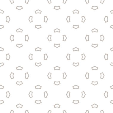 Kusursuz Vektör Deseni. Geometrik Süsleme Biçiminde Arkaplan DokusuName.