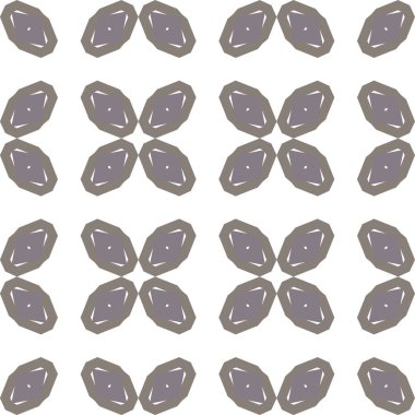 Geometrik süslemeli vektör deseni. Kusursuz tasarım dokusu.