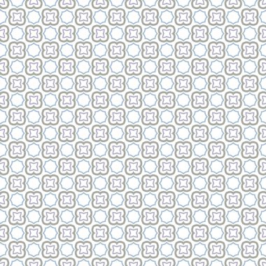 Geometrik süslemeli vektör deseni. Kusursuz tasarım dokusu.