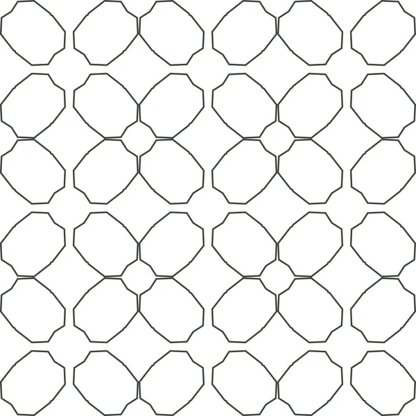 Geometric Ornamental Vector Pattern Seamless Design Texture — Stock Vector