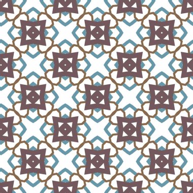 Kusursuz Vektör Deseni. Geometrik Süsleme Biçiminde Arkaplan DokusuName.