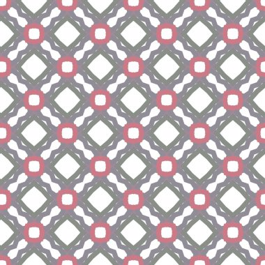 Dikişsiz geometrik süs vektör deseni. Soyut arka plan