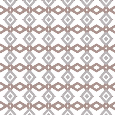 Dikişsiz geometrik süs vektör deseni. Soyut arka plan