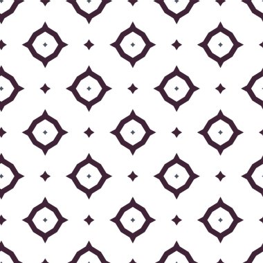 Geometrik süslemeli vektör deseni. Kusursuz tasarım dokusu.