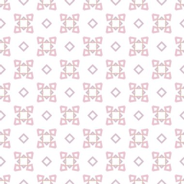 Geometrik süslemeli vektör deseni. Kusursuz tasarım dokusu.