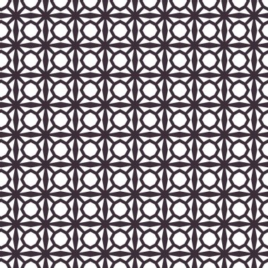 Geometrik süslemeli vektör deseni. Kusursuz tasarım dokusu.