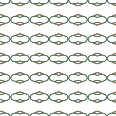 Kusursuz Vektör Deseni. Geometrik Süsleme Biçiminde Arkaplan DokusuName.